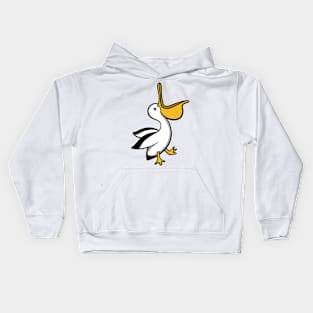 Pellie The Pelican 1 Kids Hoodie